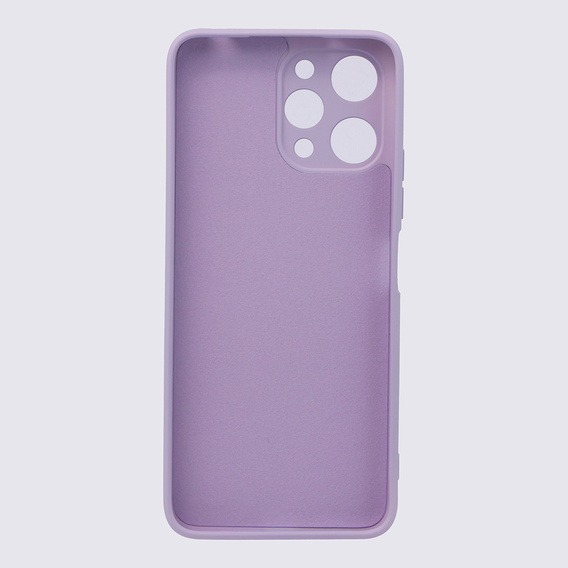 Чехол до Xiaomi Redmi 12, Silicone Lite, фиолетовый