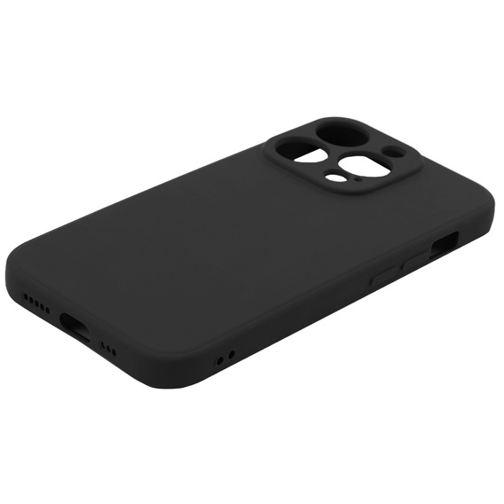 Чoхол до iPhone 15 Pro, Silicone Lite, чорний