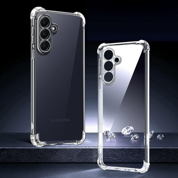 Чехол до Samsung Galaxy M35, Dropproof, прозрачный