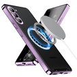 Защитный чехол для камеры Samsung Galaxy S23, CamShield MagSafe, прозрачный / фиолетовый