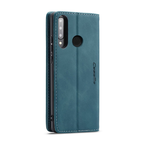 Чехол CASEME для Huawei P30 Lite, Leather Wallet Case, синий