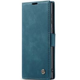 Чехол CASEME для Samsung Galaxy S22 Ultra, Leather Wallet Case, зелёный