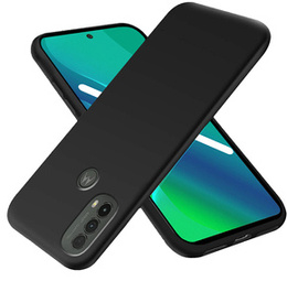 Тонкий чохол до Motorola Moto E40/E30/E20, Slim, чорний