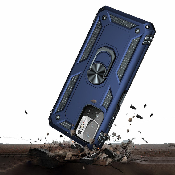 Броньований Чoхол до Xiaomi Redmi Note 10 5G, Nox Case Ring, м'яти