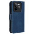 Откидной чехол для Realme GT 7 Pro, Card Slot, темно-синий