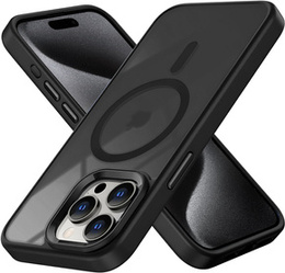 Чехол для iPhone 15 Pro Max, MagColor для MagSafe, черный