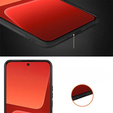 Чехол до Xiaomi 13, Leather Hybrid MagSafe, чёрный