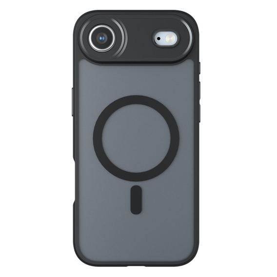 Матовый чехол для iPhone Air, для MagSafe, с защитой камеры, черный