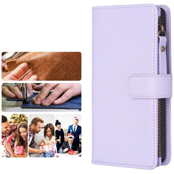 Чохол-книжка для Xiaomi Redmi 13C / Poco C65, Wallet Zipper Pocket, чорний