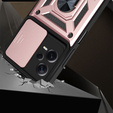 Чохол NOX Camera Slide Xiaomi Redmi Note 12 Pro+ 5G, CamShield Slide, рожевий rose gold