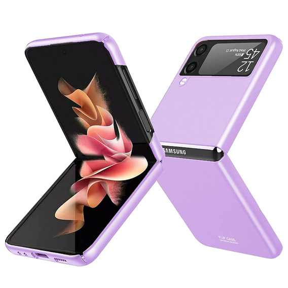 Чехол GKK PC Case до Samsung Galaxy Z Flip3 5G, Purple