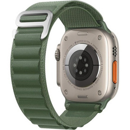 Нейлоновый ремешок до Apple Watch 1/2/3/4/5/6/7/8/SE 38/40/41/mm, Green