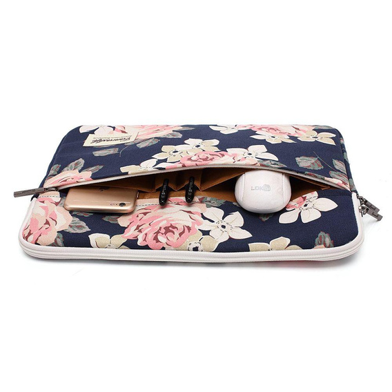 Canvaslife Sleeve Чехол для MacBook Pro 15/Pro 16 2019 - Navy Rose