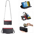 Откидной чехол для Xiaomi Redmi 14C / Xiaomi Poco C75, Wallet Zipper Pocket, чёрный