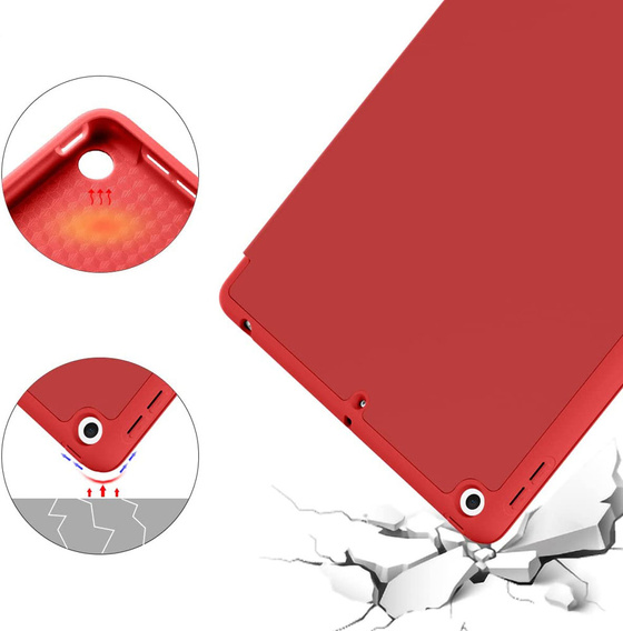 Чехол для IPad 10.2 2019/ 2020/2021, Smartcase SC Pen, Red