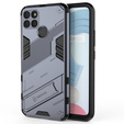 Чехол для Realme C21Y/C25Y, Military kickstand, синий