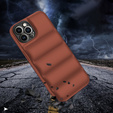 Чeхол ERBORD Puffer Case до iPhone 12 Pro, Brown
