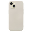 Чехол до iPhone 15 Plus, Silicone Lite, бежевый