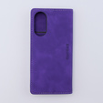 Чохол для Oppo A78 4G, ERBORD Vintage, гаманець з клапаном, фіолетовий