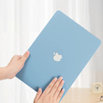 Чехол для MacBook Air 13 A2337 M1 A2179 A1932, HardShell, синий