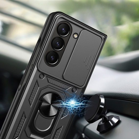 Чехол NOX Camera Slide Samsung Galaxy Z Fold5 5G, CamShield Slide, чёрный