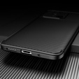 Чoхол до Xiaomi Redmi 10C, Carbon Gel, чорний