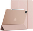 Чохол для iPad Pro 12.9" 2022/2021/2020 (6/5/4 gen.), Smart Pencil, зі слотом для стилуса, рожевий