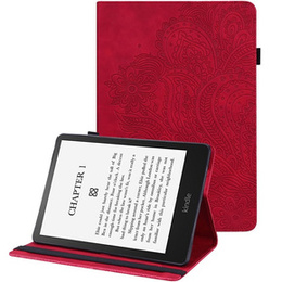 чехол-крышка для Amazon Kindle Paperwhite 5 (2021), flower, синий