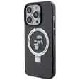 Чехол Karl Lagerfeld Ring Stand Karl & Choupette MagSafe для iPhone 15 Pro