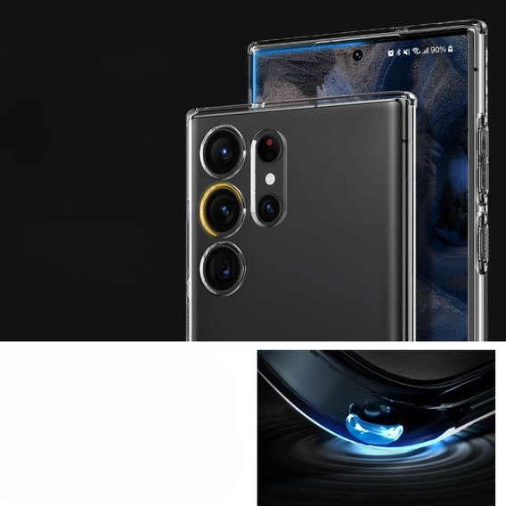 Чехол Spigen до Galaxy S23 Ultra, Liquid Crystal, прозрачный