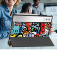 Чехол для Lenovo Yoga Tab Plus, Smartcase, graffiti