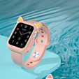 Силіконовий чохол CAT EARS для Huawei Watch Fit 2, Beige