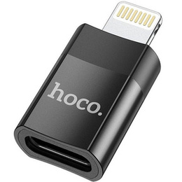 Адептер HOCO - USB-C TYPE-C на Lightning, Black