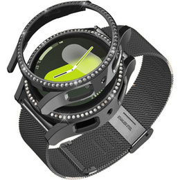 Міланський ремінець-браслет + чохол для Samsung Galaxy Watch 7 44 мм