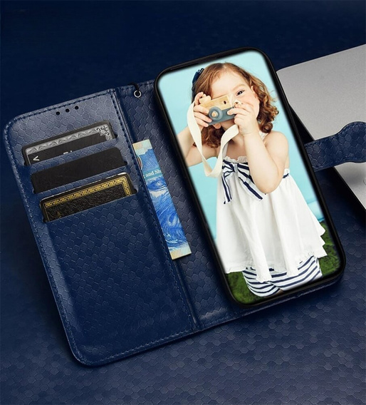 Чохол-фліп для Infinix Hot 40i, Wallet Rhombus, м'яти