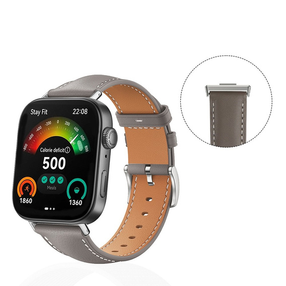 Кожаный ремешок для Huawei Watch Fit 4 / 4 Pro / 3
