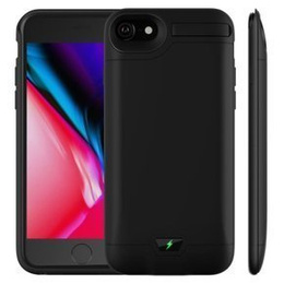 Чехол с батареей 5000mAh до iPhone 6 / 6S / 7/8/SE 2020/SE 2022, Black