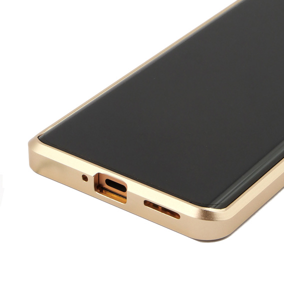 Чохол для Realme 11 Pro 5G / Pro+ 5G, Frame Case, золотий