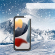 Водонепроницаемый чехол IP68 для iPhone 15, Redpepper, чёрный