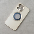 Чохол для iPhone 14 Pro, Dual Glass, для Magsafe, золотий