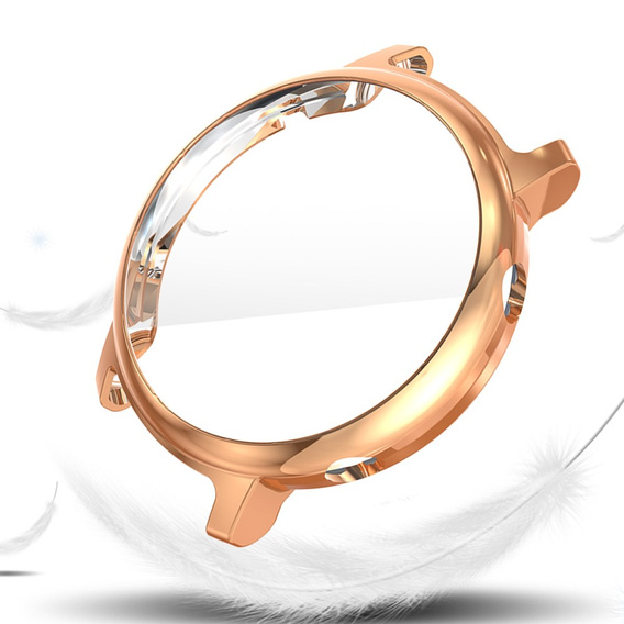 Чехол 2в1 с защитой экрана для часов Huawei Watch GT 2 42mm, Rose gold