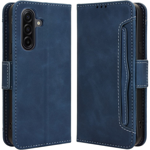 Чехол с клапаном для Oppo Reno 14F, слот для карт, бумажник, черный