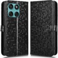 Чохол-фліп для Motorola Edge 60 / 60 Fusion, Wallet Rhombus, чорний