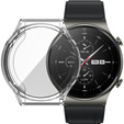 Чехол 2в1 с защитой экрана для часов Huawei Watch GT 2 PRO, Transparent