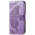 Чохол-книжка для Xiaomi Redmi 13C / Poco C65, Butterfly, фіолетовий
