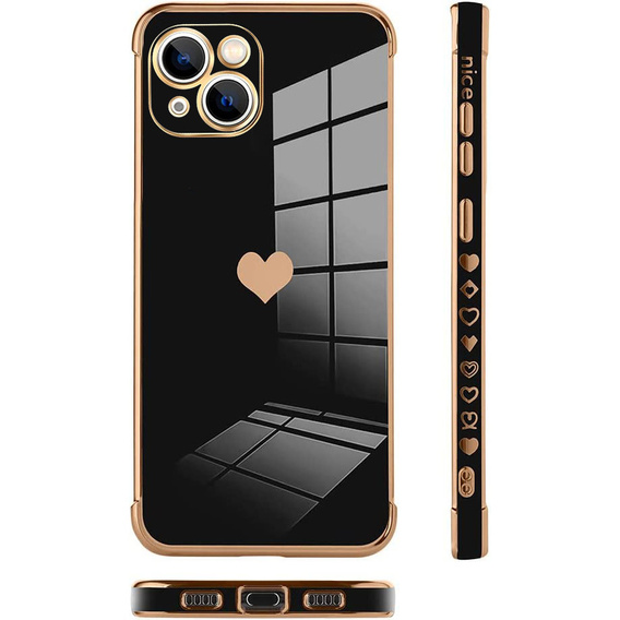 Чoхол до Apple iPhone 13, Electro heart, чорний