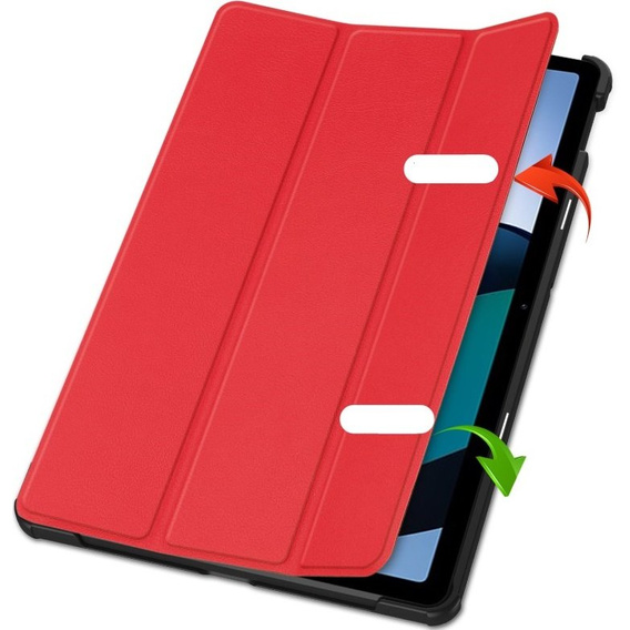 Чехол для Xiaomi Redmi Pad SE 11", Smartcase, красный