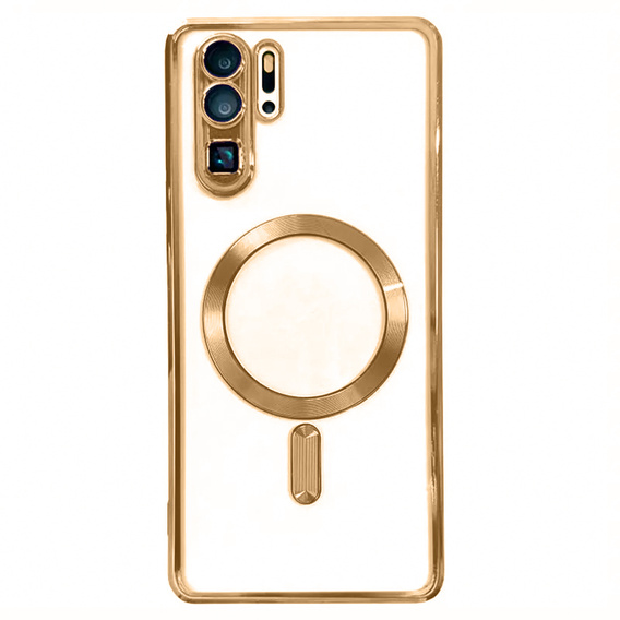 Чехол до Huawei P30 Pro, MagSafe Hybrid, золотой