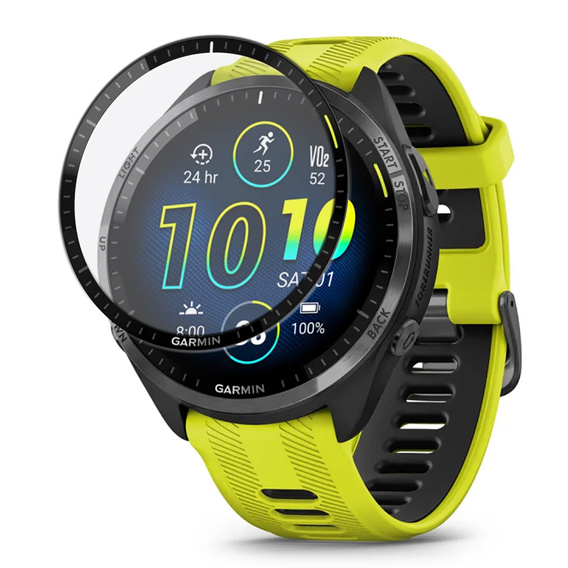 2x Гібридне скло ERBORD для Garmin Forerunner 965