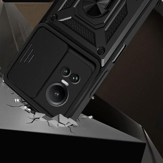 Чохол NOX Camera Slide Oppo Reno 10 / 10 Pro, CamShield Slide, чорний